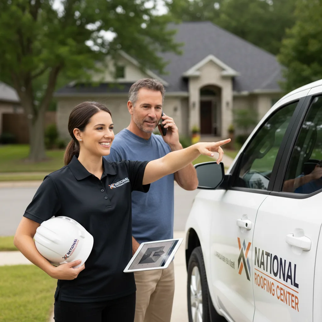 National Roofing Center customer support in New Church